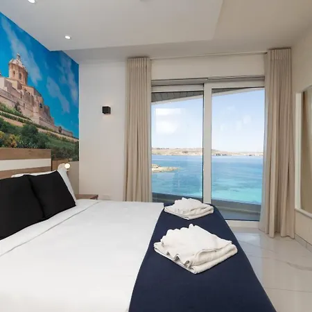 Ivory Suite Seafront With Views!- Fl 9 By Homely St. Paul's Bay Exterior photo